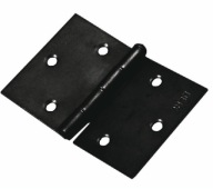 Široký konštrukčný opletený pánt na dvere, truhlice, nábytok 130x63x1,5 Čierny