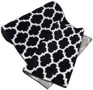 Čierny koberec Marocký ďatelina, 80 cm