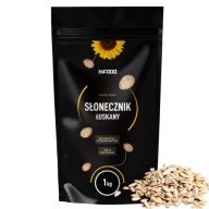 LÚPANÁ SLNEČNICA 1kg HiFOOD vysokokvalitná bez soli, NEPRAŽENÁ
