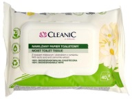 Cleanic Vlhčený toaletný papier s výťažkom z harmančeka, 1 balenie - 40 ks