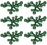 LEGO PLANT 2417 LIST tmavozelená NOVINKA (6g) 6 ks.