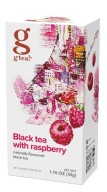 g'Tea Čierny malinový čaj 50g 25 vrecúšok