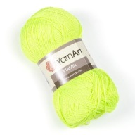 Priadza YarnArt Etamin 459 - reflexná zelená