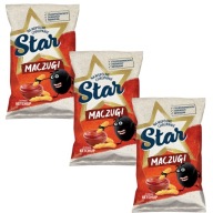 Star Maczugi Kukuričné ​​lupienky s príchuťou kečupu 80 g x 3 kusy