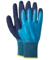 OCHRANNÉ PRACOVNÉ RUKAVICE Verken AquaFom Veľ. 9/L VODEODOLNÝ Polyester