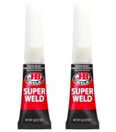 JB Weld SuperWeld Okamžité lepidlo Bezfarebné mini trubičky 2 x 2g