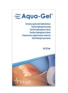 Hydrogélový obväz AquaGel, transparentný, 6x12 cm, 1 ks