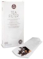 Papierové filtre z hodvábneho papiera na čaj, 100 ks. XS