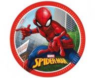 Papierové taniere Spiderman 23 cm 8 ks.