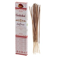 GOLOKA prémiové vonné tyčinky MASALA SAFFRAN 15g