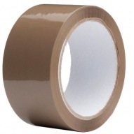 AKRYLÁTOVÁ BALIACA PÁSKA na HNEDEJ akrylovej na balenie balíkov 48mm 54m