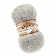 Alize Angora Gold 652 svetlošedá
