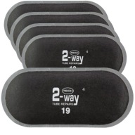Záplaty na duše oválne 2-cestné T-19BK 150x70mm TECH 5 kusov