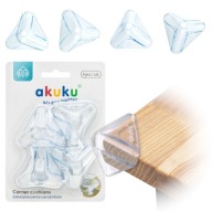 AKUKU SILIKÓNOVÉ OCHRANY NA NÁBYTOK DO ROHOV 4 KS. PREKRÝVKY