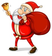 NÁLEPKA NA OKENNÉ SKLO ZRKADLO SANTA CLAUS