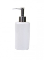 BIANCO keramický dávkovač mydla, biely, 280 ml