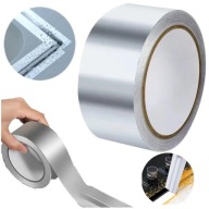 UNIVERZÁLNA DEKORATÍVNA OPRAVNÁ TESNIACA PÁSKA STRIEBORNÁ 48mm X10m