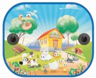 Okrúhle žalúzie, farebné, 2 ks. Opaľovací krém