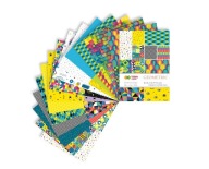 Blok s motívmi Happy Color A4 15 listov Geometrický