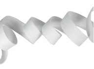 elastická plochá gumička 15mm 1,5cm biela