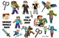 Umývateľné tetovanie pre deti MINECRAFT CG354