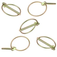ZÁSTRČKA, KLIeština, POĽNOHOSPODÁRSKY NOSNÍK, ČEP S PRSTENOM, 4,5 mm, 5 ks.