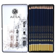 ASTRA ARTEA Kresliace ceruzky, sada 12 ks
