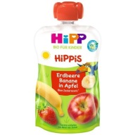 HiPP HiPPiS BIO Jahodová, jablková a banánová pena