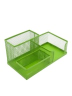 Pen&GO Organizér na pero na stôl sieťovaný box na náradie PG9058 Lime