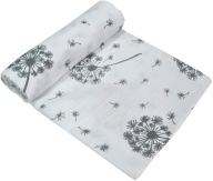LaMinia Vzorovaná mušelínová plienka 30x30cm 100% bavlna