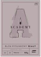 Podložka na kreslenie A4 20 listov 100g ACADEMY Interprint
