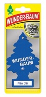 Vôňa WUNDER-BAUM NEW CAR AUTO, osviežovač vzduchu na vianočný stromček
