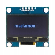 OLED displej 1.3 Arduino I2C SH1106 biely