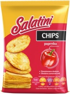 Zdravé zemiakovo-cereálne lupienky s korením 25 g Salatini
