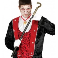 TYČ S HADOU HLAVOU SNAKE VAMPIRE HALLOWEEN DRACULA