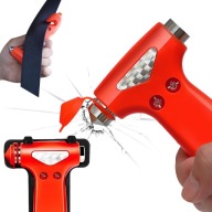 Life Safety Hammer na rozbitie okna a rezač bezpečnostných pásov 3 v 1