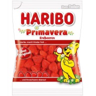 Haribo Primavera cukrové jahody 175g