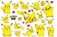 Umývateľné tetovanie POKEMON CG177 pre deti