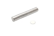 Cylindrický neodymový magnet MW 9,5x1 mm N38 10 ks.