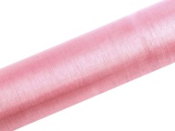 Organza 16cm 9m ružová na svadobnú hostinu a prijímanie 081j