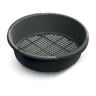 Okrúhle sito na preosievanie kompostovej pôdy, 37 cm, 10 mm, čierne, poľské