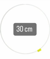Obruč na lapače snov 30cm BIELA