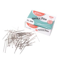 Klasické strieborné špendlíky 28 mm 50 gramov 2711