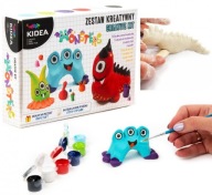 Súprava samotvrdnúcej hliny MONSTERS Kidea (GSZPKA)