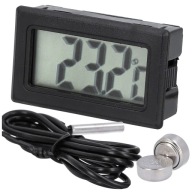 TEPLOMER SO SONDOU, elektronický, digitálny pre akvárium, kuchynské terárium