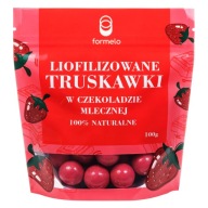 FORMELO MRAZOM SUŠENÉ JAHODY V MLIEČNEJ ČOKOLÁDE 100% NATURAL 100g