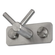 INOX VEŠIAK NA STENU, PEVNÝ, UNIVERZÁLNY, PEKNÝ, MODERNÝ DIZAJN