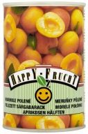 HAPPY FRUCHT Polovičky marhúľ 410 g