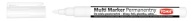 Permanentný multimarker Toma Soft 1,5 mm biely