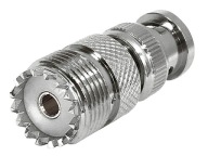RF anténny adaptér BNC/wt-UHF/UC1/gn 50Ohm
